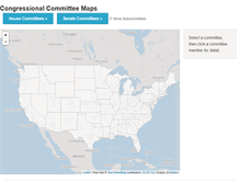 Tablet Screenshot of committeemaps.org
